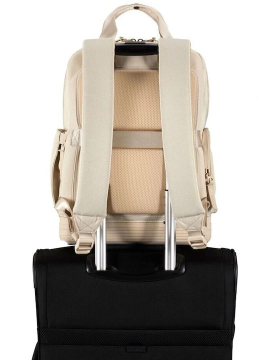 American Tourister Soulpack Τσάντα Πλάτης για Laptop 15" σε Μπεζ χρώμα