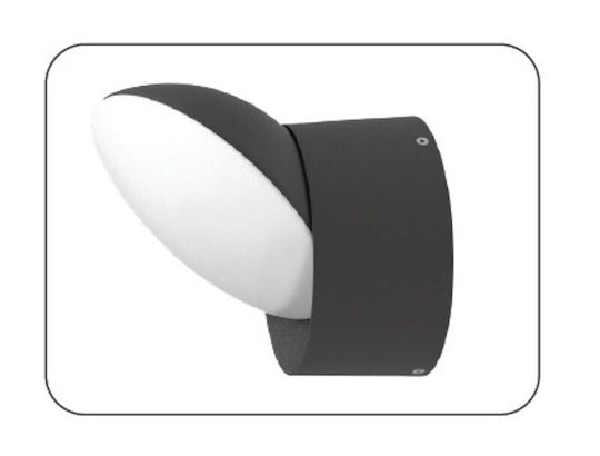 Inlight Wandmontierte Außenbeleuchtung LED 7W mit Einstellbarem Weiß Licht 13x13x10cm