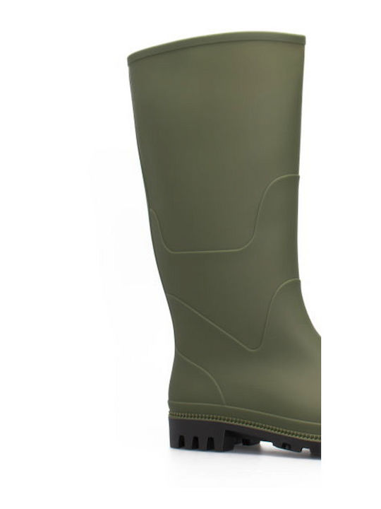 Rouchette Non-Slip Unisex Safety Wellies Khaki