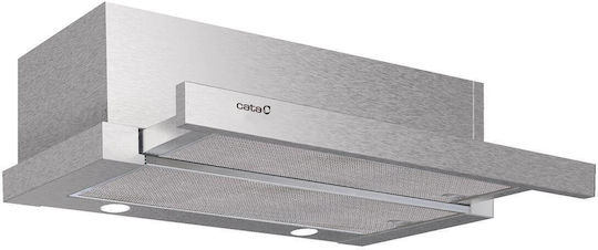 Cata Extender 600 Συρόμενος Απορροφητήρας 60cm Γκρι