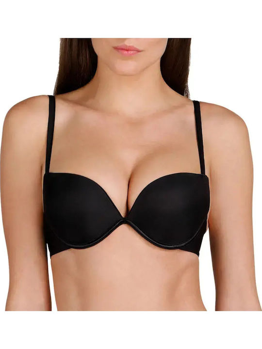Full Effect W8144 Negru Sutien Push Up cu Baloane