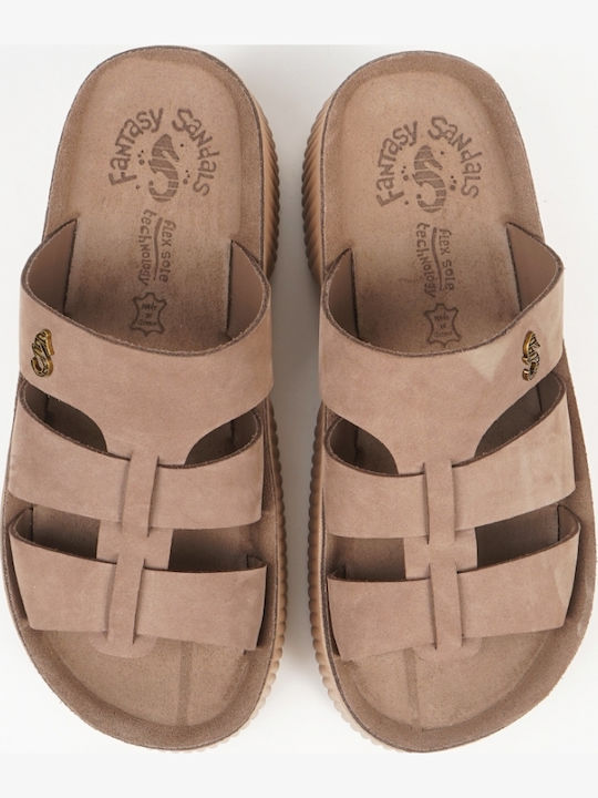 Leather Women's Anatomic Brown Sandals