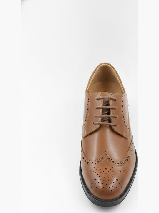 Dermanita Herrenschuhe Tabac Braun Geschnürt Leder