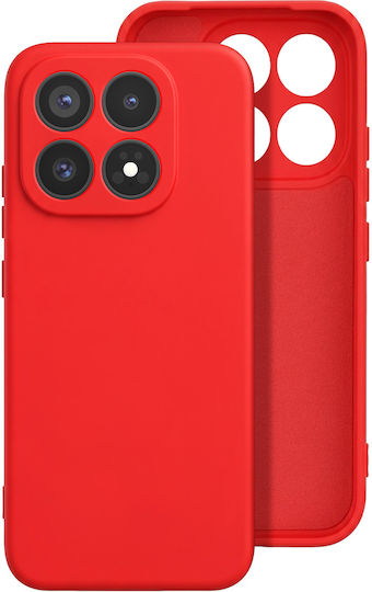 Avizar Handyhülle Xiaomi 17 Weiche Touch Silikon Schnelles Cover Serie Rote