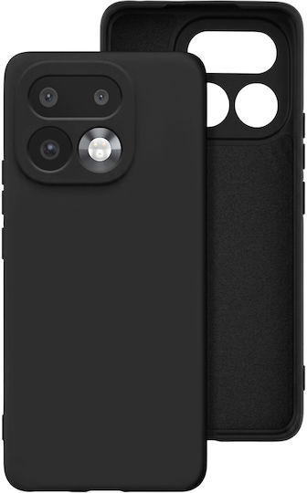 Avizar Handyhülle Realme 16 Pro Weiche Touch Silikon Schnelle Cover Serie Schwarz