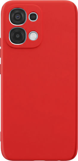 Avizar Case Oppo A6 Pro Soft-touch Silicone Fast Cover Series Red