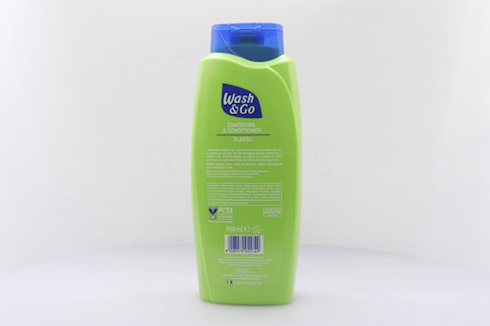 Wash & Go Classic Σαμπουάν Ενυδάτωσης για Όλους τους Τύπους Μαλλιών 650ml