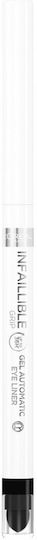 L'Oreal Paris Infaillible Grip Gel Automatic Waterproof & Long Stay Pen Eye Liner Polar White 1.2gr