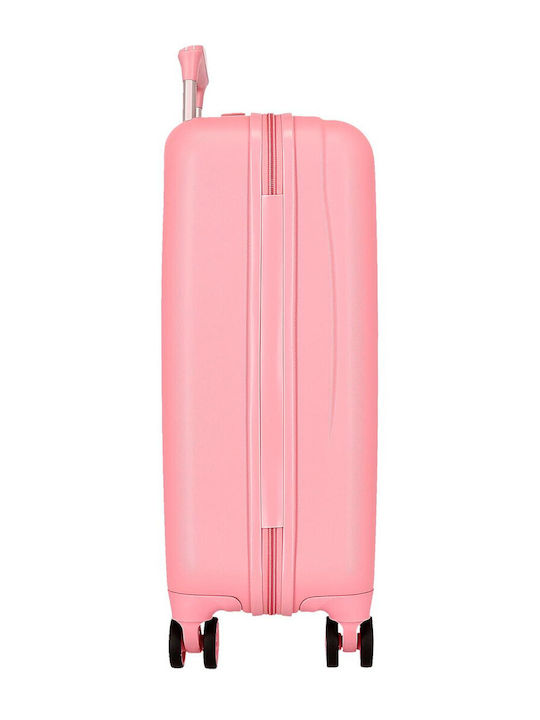 Disney Stitch Kids Cabin Hard Pink Suitcase 55cm Height