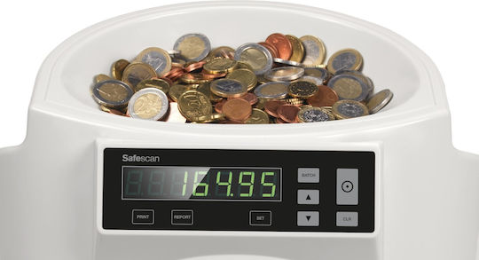 Safescan 1250 Брояч на пари със Скорост 220 Монети на минута