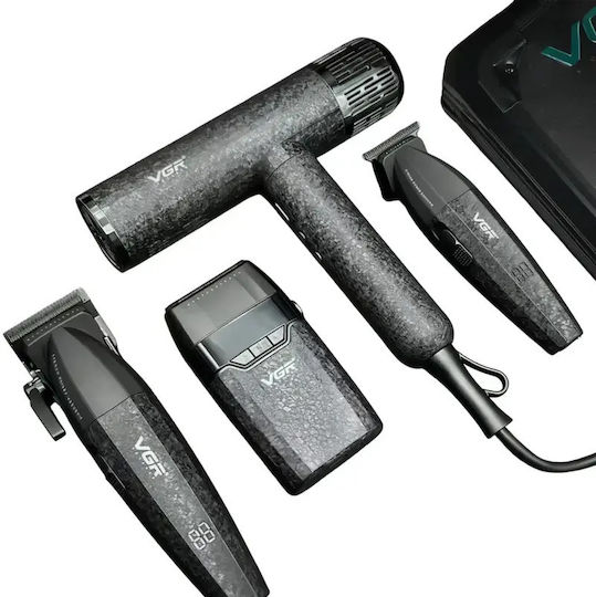 VGR Professional Hair Clipper Set Black V-640 S4