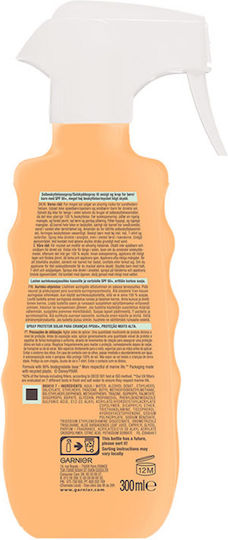 Garnier Ambre Solaire Nemo SPF50+ Waterproof Kids Sunscreen Spray for Face & Body 300ml