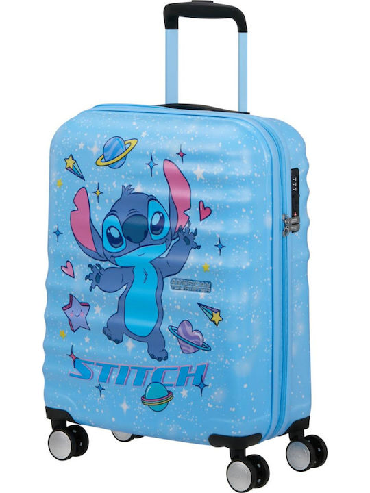 American Tourister Wavebreaker Disney Kinder Koffer Kabine Hart Stitch Universe