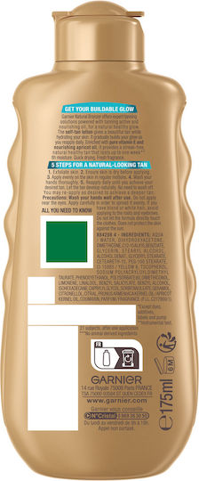 Garnier Ambre Solaire Natural Bronzer Self Tanning Lotion Body Medium 175ml