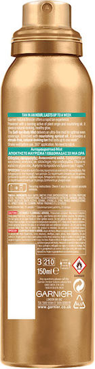 Garnier Ambre Solaire Dry Self Tanning Mist Σώματος Dark 150ml