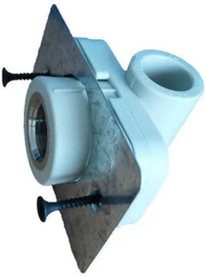 Ppr Elbow Drywall Re F20-1/2 M Aquasto