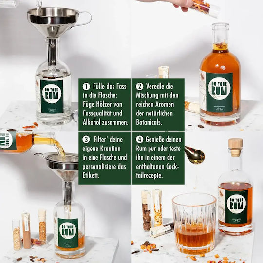 Παιδική Χειροτεχνία Craftly – Do Your Own Rum Kit – Ολοκληρωμένο Σετ Δημιουργίας Χειροποίητου Rum Eu-de-dyr-mfn
