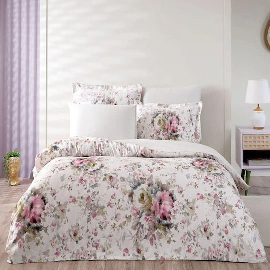 Tac Set Huse Pentru Pilote Dublu 200x220cm Roze
