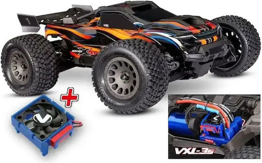 Traxxas 4x4 RTR Τηλεκατευθυνόμενο Αυτοκίνητο Monster Truck Πορτοκαλί