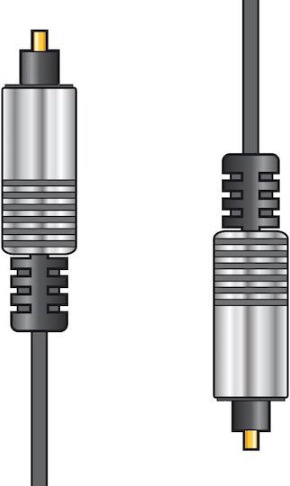 AvLink Optisches Audio Kabel TOS männlich - TOS männlich Schwarz 10m (112.217UK)