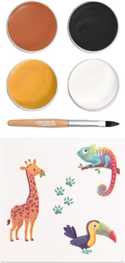 Namaki Set Pictură pe Față 4 Culori Tiger