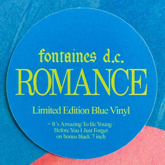 Fontaines D.c Romance Vinyl Vinyl All Media
