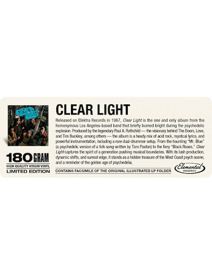 Clear Light 2 Clear Light Vinyl