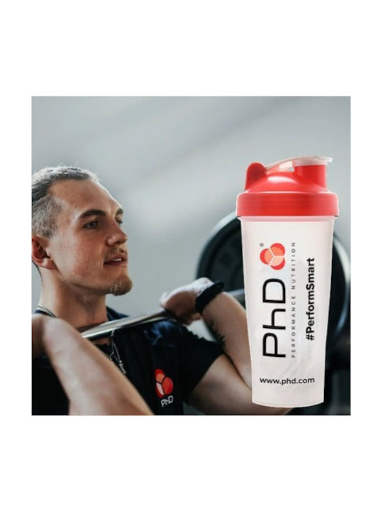 PhD Shaker Cup Plastic Protein Shaker 600ml Transparent