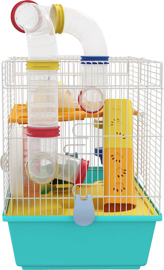 Pawhut Rodent Cage 45x28x37cm