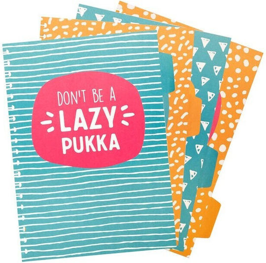 Pukka Pad Spiral Ruled B5 Notebook (Miscellaneous Designs)