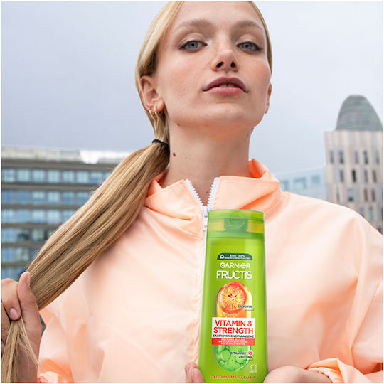Garnier Fructis Vitamin & Strength Σετ Περιποίησης Μαλλιών Αναδόμησης & Θρέψης με Σαμπουάν και Conditioner 2τμχ