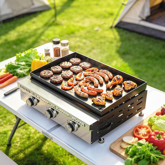 Outsunny Ψησταριά Υγραερίου για Camping