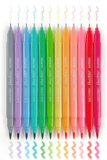 Alpino Alpino Kalligraphie Marker Set 12 Stück