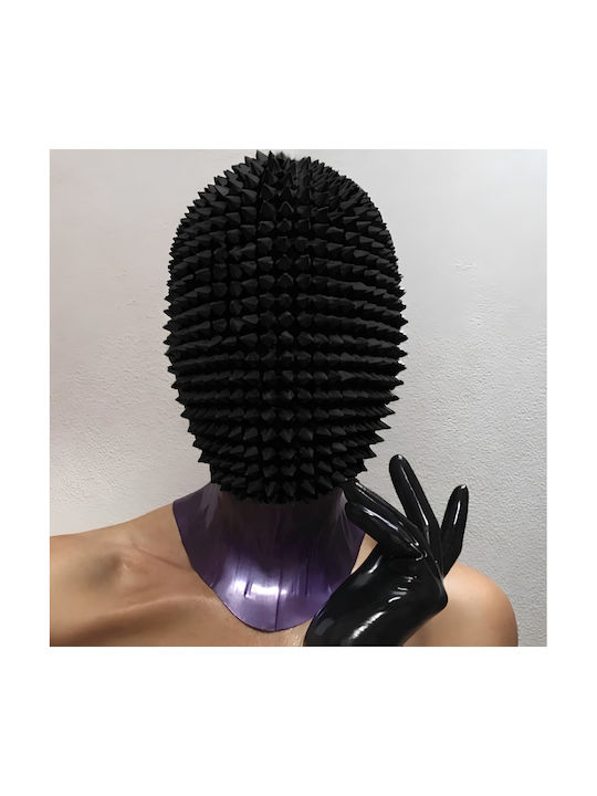 Resteq Latex Maske Dornen Schwarz Ein Originelles Accessoire Cosplay Themenveranstaltungen
