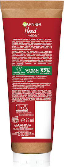 Garnier Ενυδατική & Αναπλαστική Κρέμα Χεριών 100ml