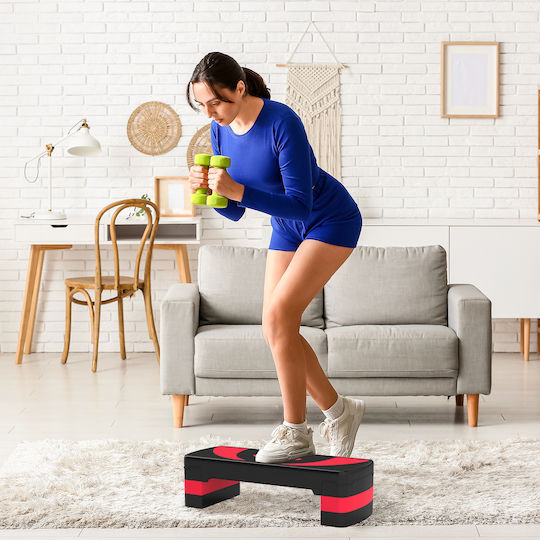 HomCom Aerobic Stepper με Ρυθμιζόμενο Ύψος
