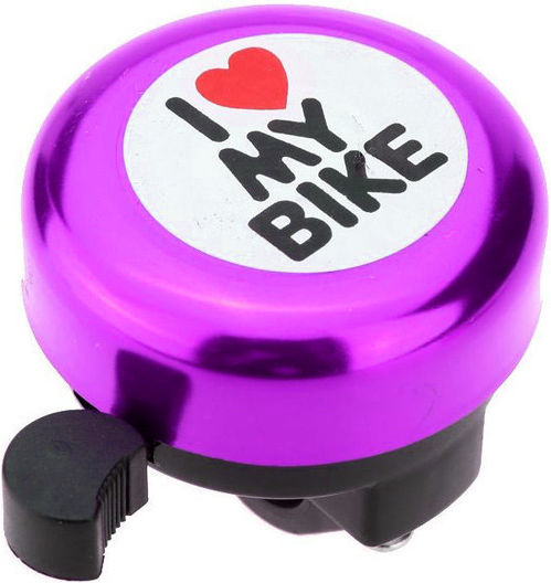 Cyclo Tools I Love My Bike Κουδούνι Ποδηλάτου Ροζ