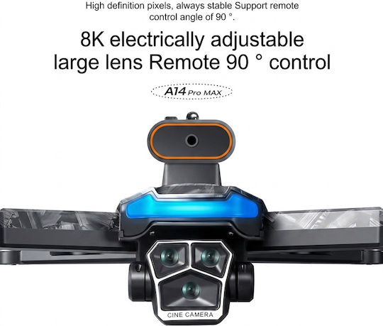 Profindustry A14 Pro Max Drone με 8K Κάμερα