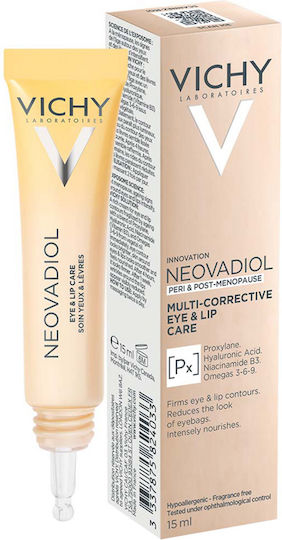 Vichy Neovadiol Multi-Corrective Eye and Lip Cream for Anti-Aging and Firming 15ml