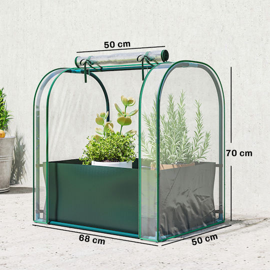 Outsunny 84H-436V00DG Greenhouse 68x50x70cm