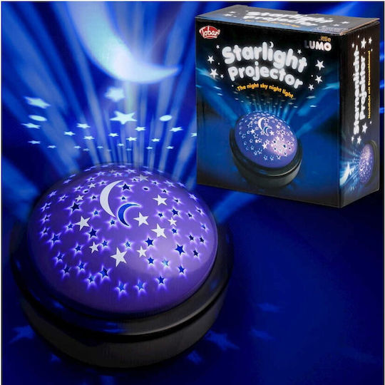 Tobar Παιδικό Φωτιστικό Projector με Προβολή Αστεριών