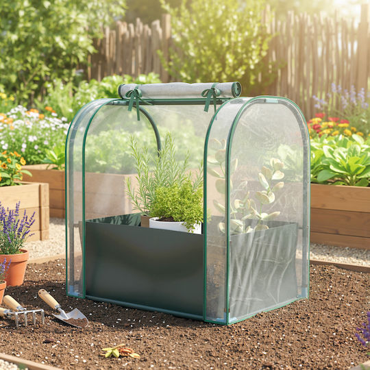 Outsunny 84H-436V00DG Greenhouse 68x50x70cm