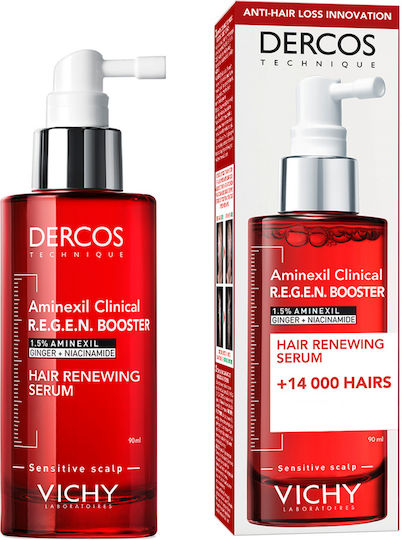Vichy Dercos Leave In Serum Μαλλιών κατά της Τριχόπτωσης 90ml