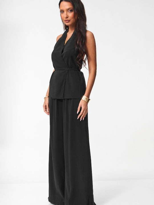 Women's Black Set with Trousers