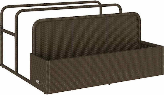 vidaXL Pool Accessories 110x100x57 cm Brown
