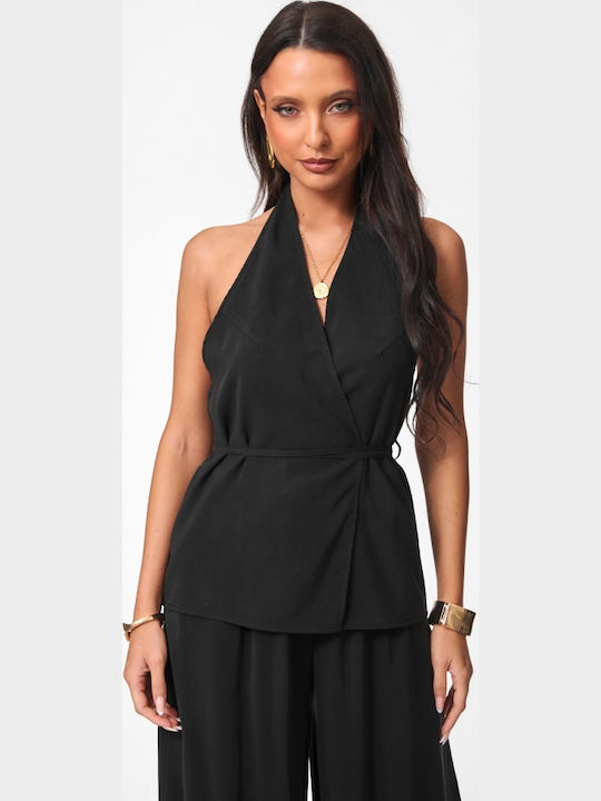 Women's Black Set with Trousers