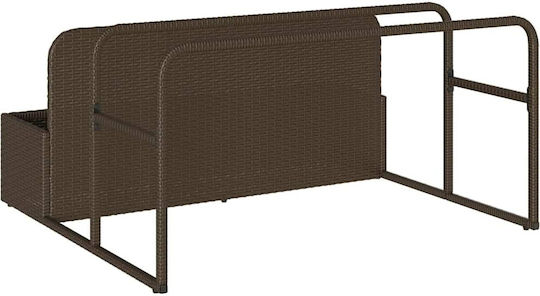 vidaXL Pool Accessories 110x100x57 cm Brown