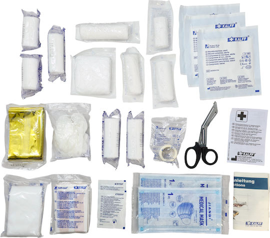 Kalff Car First Aid Kit Box with Equipment