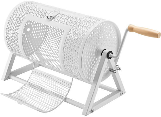 Vevor Raffle Drum 295 X 167 Mm 2500 Tickets Or 100 Ping Pong Balls Reinforced Handle Stable Triangular White Base Cjg12ycjsdzjsj9gk002v0
