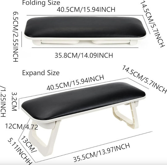 Kris Nails Wheeled Stool